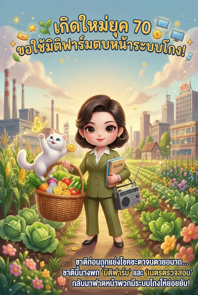 【🌱จบแล้ว】เกิดใหม่ยุค 70 ขอใช้มิติฟาร์มตบหน้าระบบโกง!|ย้อนเวลา แก้แค้น ปลูกผัก ทะลุมิติ🍁