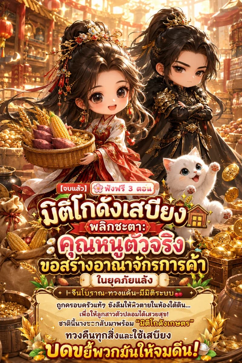【🌸จบแล้ว】มิติโกดังเสบียงพลิกชะตา: คุณหนูตัวจริงขอสร้างอาณาจักรการค้าในยุคภัยแล้ง|จีนโบราณ ทวงแค้น มีมิติระบบ🍒