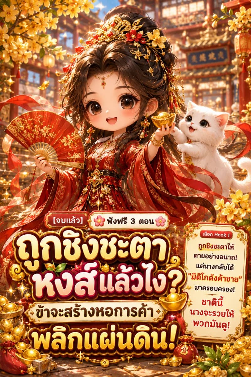 【🌸จบแล้ว】ถูกชิงชะตาหงส์แล้วไง? ข้าจะสร้างหอการค้าพลิกแผ่นดิน! |จีนโบราณ สร้างธุรกิจ แก้แค้น มีมิติ💸