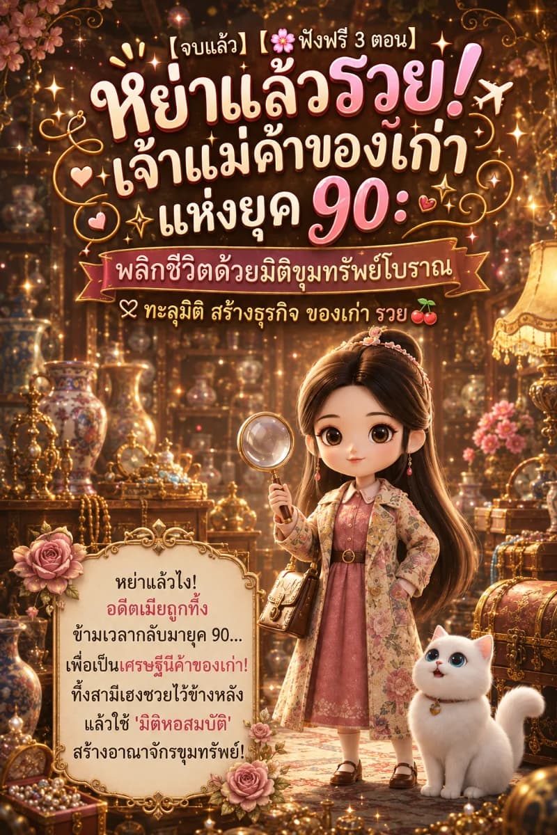 【🌸จบแล้ว】หย่าแล้วรวย! เจ้าแม่ค้าของเก่าแห่งยุค 90: พลิกชีวิตด้วยมิติขุมทรัพย์โบราณ|ทะลุมิติ สร้างธุรกิจ ของเก่า รวย🍒