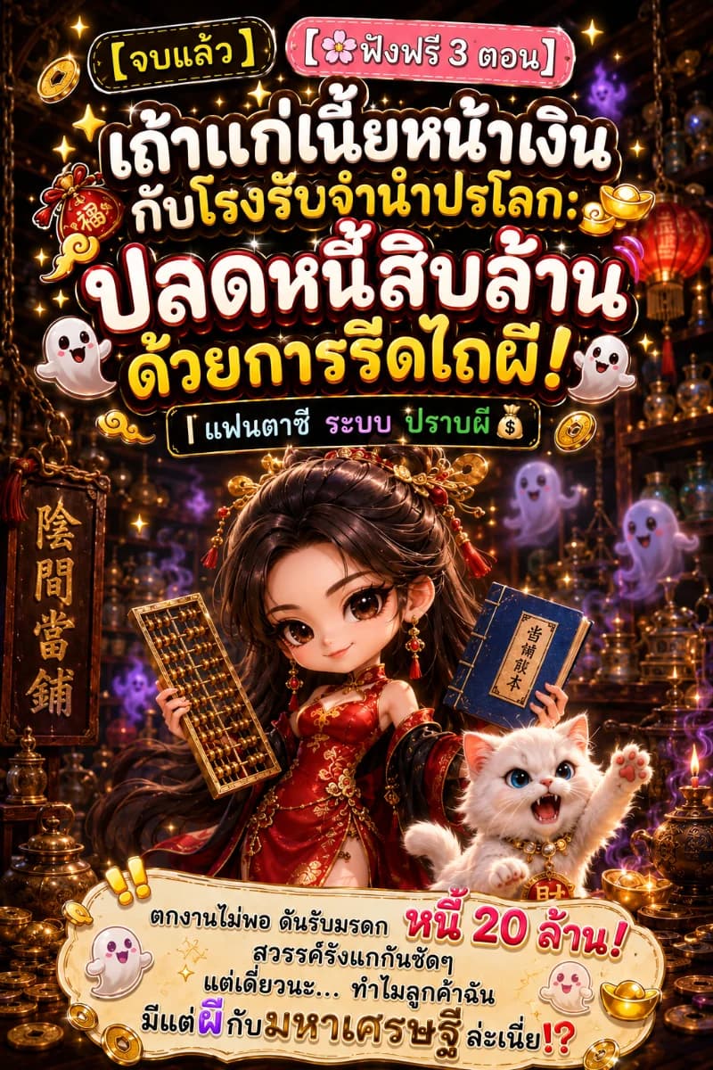 【🌸จบแล้ว】เถ้าแก่เนี้ยหน้าเงินกับโรงรับจำนำปรโลก: ปลดหนี้สิบล้านด้วยการรีดไถผี!|นิยายเสียง แฟนตาซี ระบบ ปราบผี💰