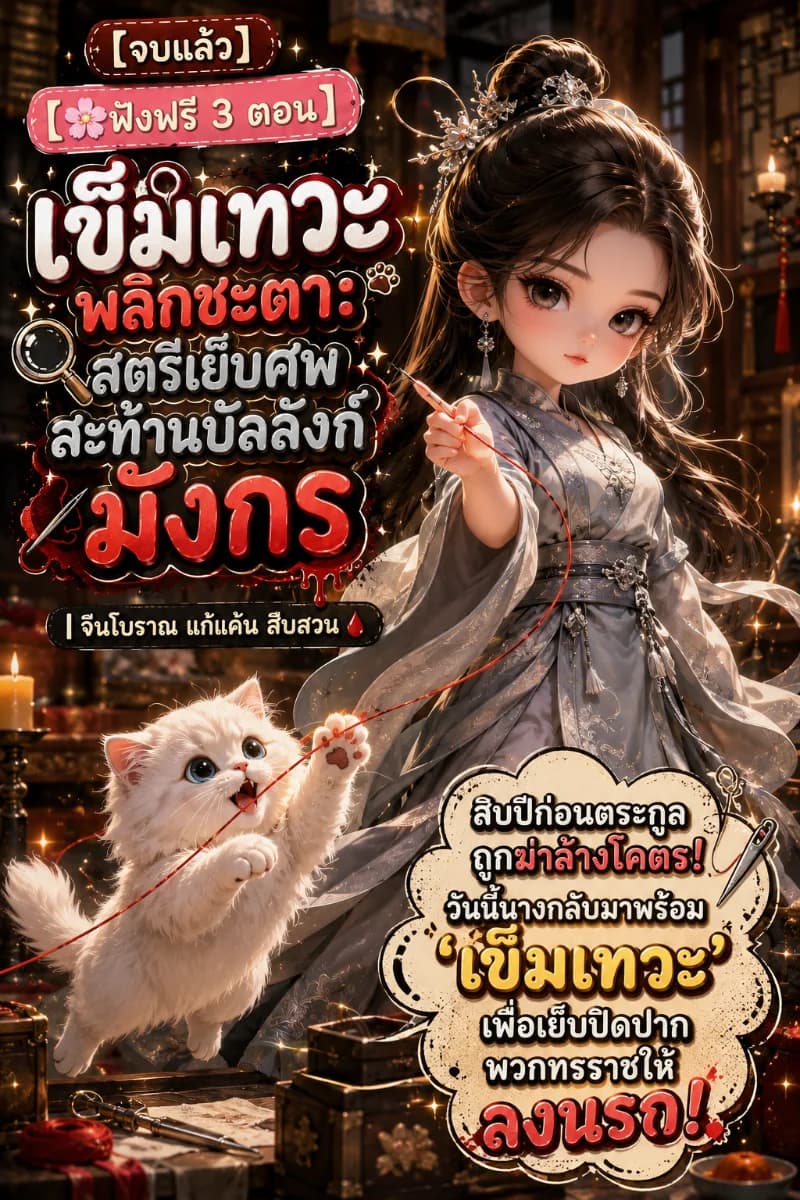 【🌸จบแล้ว】เข็มเทวะพลิกชะตา: สตรีเย็บศพสะท้านบัลลังก์มังกร|จีนโบราณ สืบสวน แก้แค้น ชิงไหวชิงพริบ 🩸