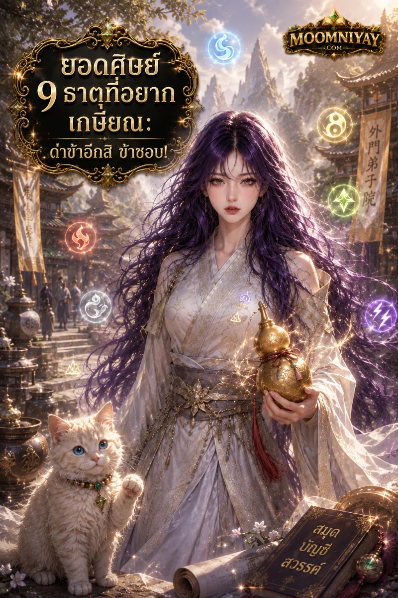 【🥱 จบแล้ว】ยอดศิษย์ 9 ธาตุที่อยากเกษียณ: ด่าข้าอีกสิ ข้าชอบ! - ทะลุมิติมา ฟาร์มไอเทมด้วยคำด่า 🥱🔥